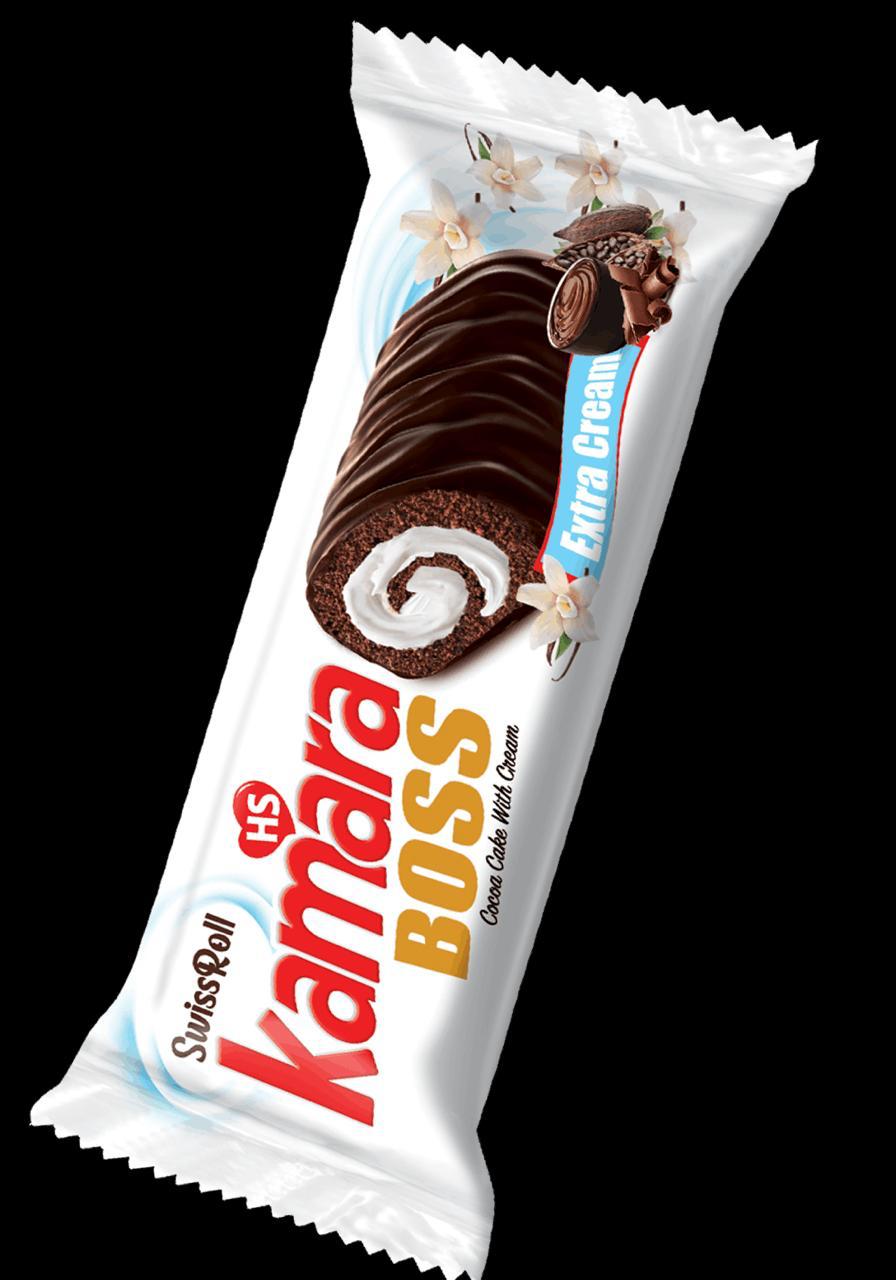 SwissRoll Kamara Boss Cocoa Cake