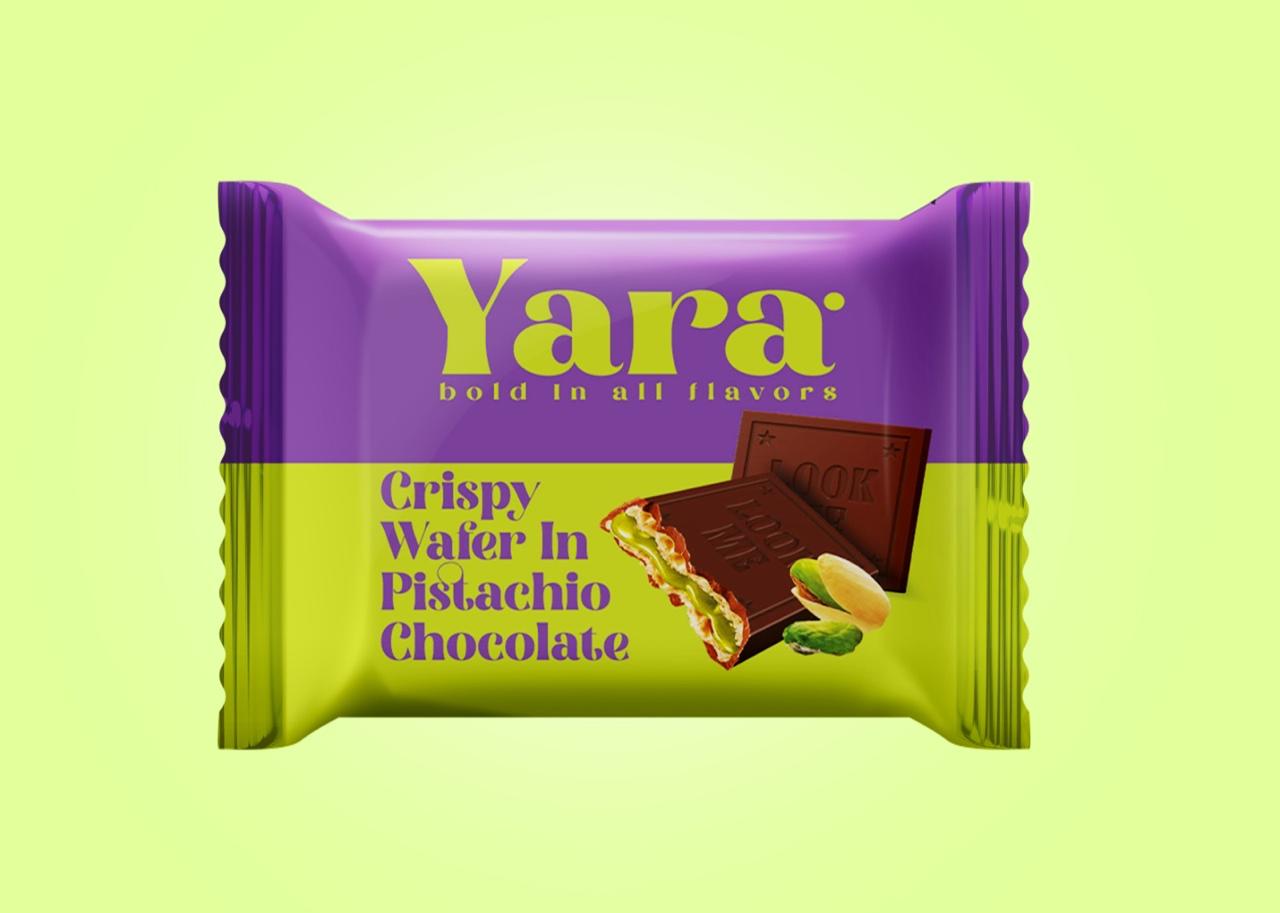 Crispy Wafer In Pistachio Chocolate