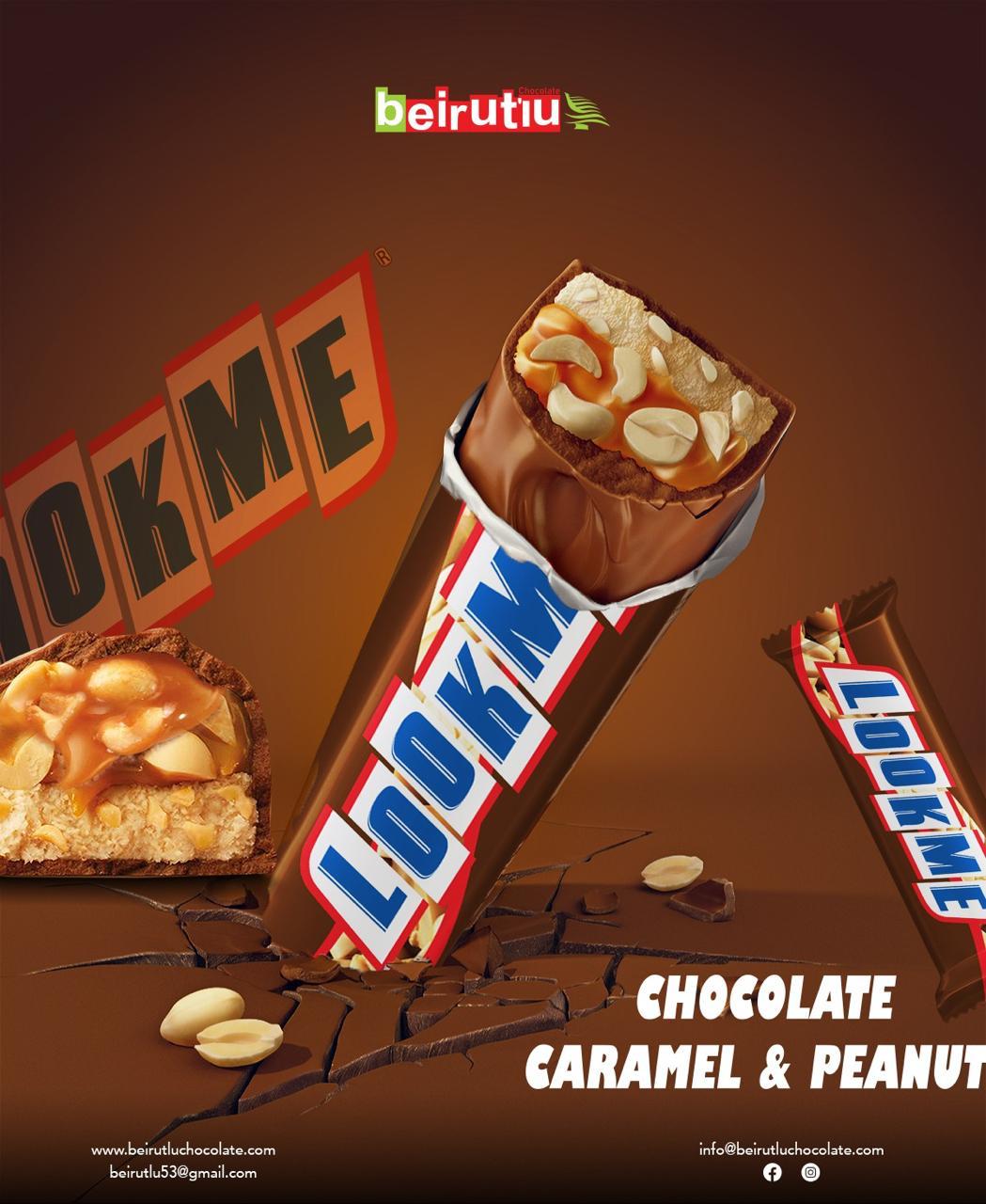 Look Me Chocolate Caramel & Peanut