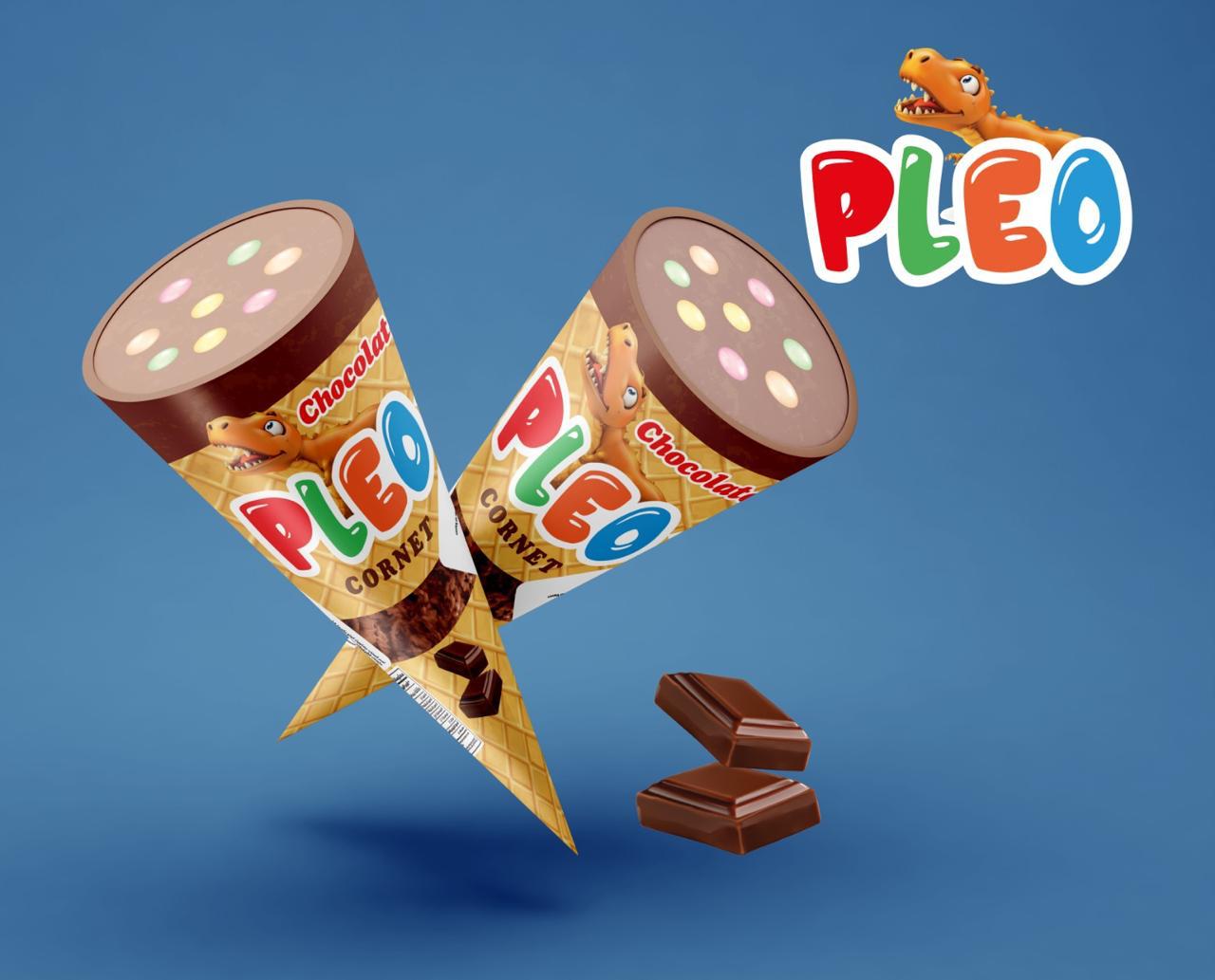 Pleo Chocolat Cornet