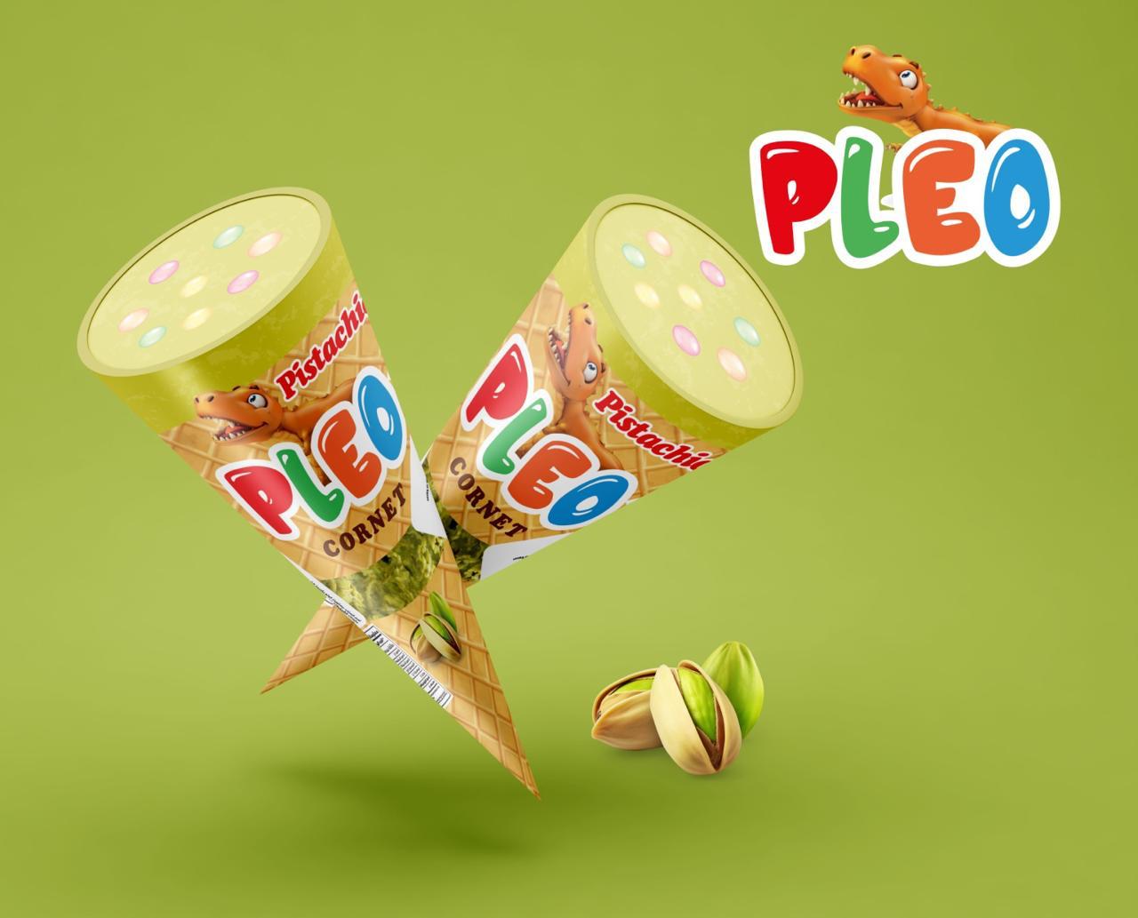 Pleo Pistachia Cornet